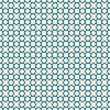 Soyut çapraz desenli üretken hesaplama sanatı çizimi