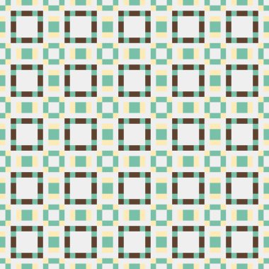 Soyut Çapraz Desen Sanatı Çizimi