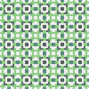 Soyut çapraz desenli üretken hesaplama sanatı çizimi