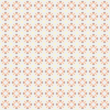 Soyut Geometrik Desen, üretken hesaplama sanatı çizimi 