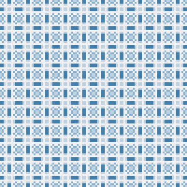 Soyut Geometrik Desen, üretken hesaplama sanatı çizimi 