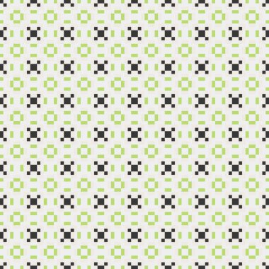 Soyut çapraz desenli üretken hesaplama sanatı çizimi