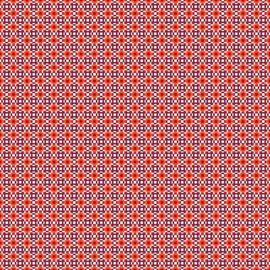 Soyut Geometrik Desen, üretken hesaplama sanatı çizimi