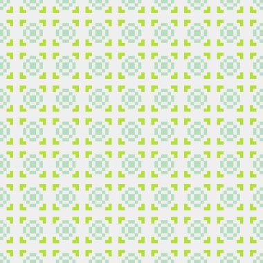 Soyut Geometrik Desen, üretken hesaplama sanatı çizimi 