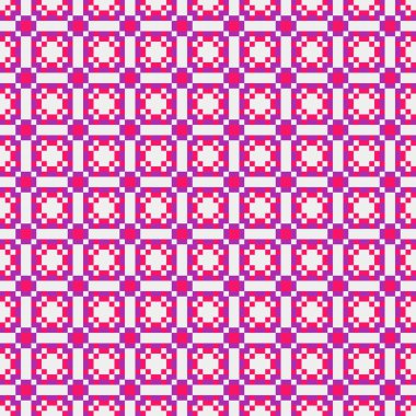 Soyut çapraz desenli üretken hesaplama sanatı çizimi