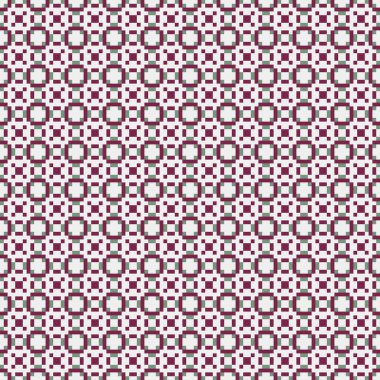 Soyut çapraz desenli üretken hesaplama sanatı çizimi