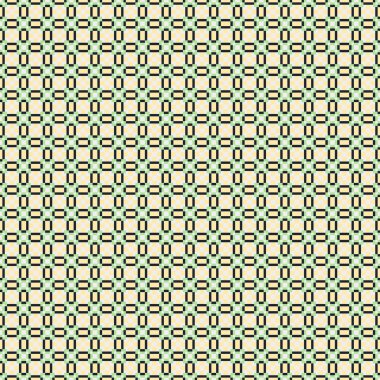 Soyut Geometrik Desen, üretken hesaplama sanatı çizimi 