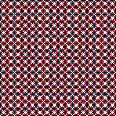 Soyut çapraz desenli üretken hesaplama sanatı çizimi