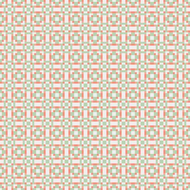 Soyut çapraz desenli üretken hesaplama sanatı çizimi