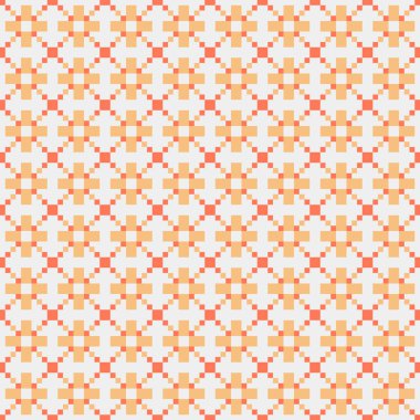 Soyut Çapraz Desen Sanatı Çizimi