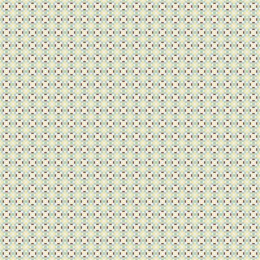 Soyut Geometrik Desen, üretken hesaplama sanatı çizimi 