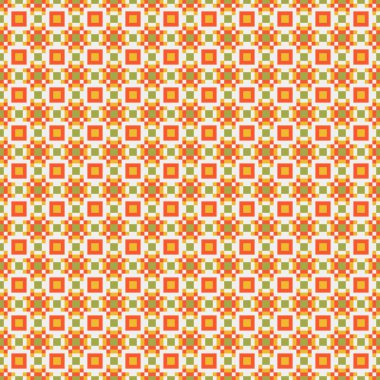 Soyut çapraz desenli üretken hesaplama sanatı çizimi