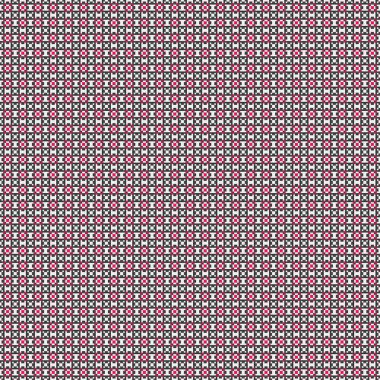 Soyut Geometrik Desen, üretken hesaplama sanatı çizimi 