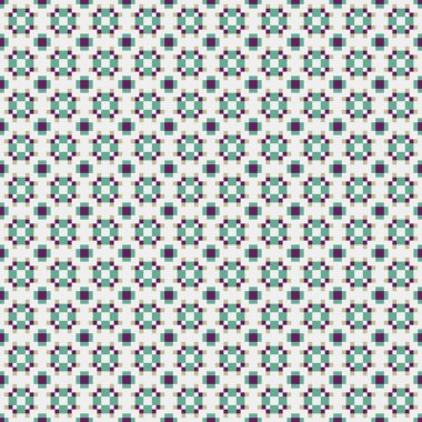 Soyut çapraz desenli üretken hesaplama sanatı çizimi