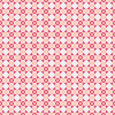 Soyut Geometrik Desen, üretken hesaplama sanatı çizimi 