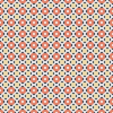 Soyut çapraz desenli üretken hesaplama sanatı çizimi