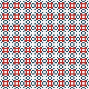 Soyut çapraz desenli üretken hesaplama sanatı çizimi