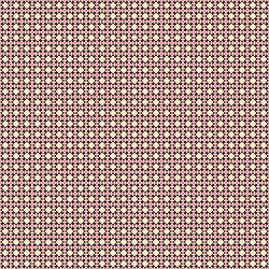 Soyut Çapraz Desen Sanatı Çizimi