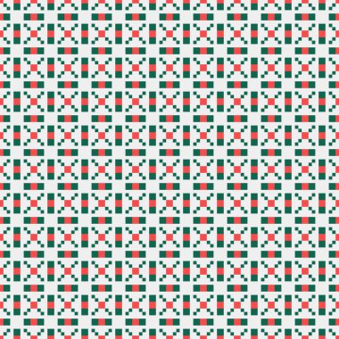 Soyut çapraz desenli üretken hesaplama sanatı çizimi