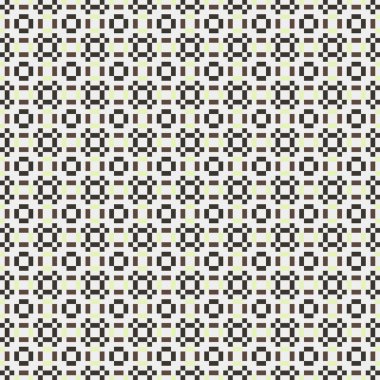 Soyut Geometrik Desen, üretken hesaplama sanatı çizimi 