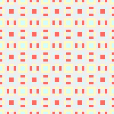 Soyut çapraz desenli üretken hesaplama sanatı çizimi