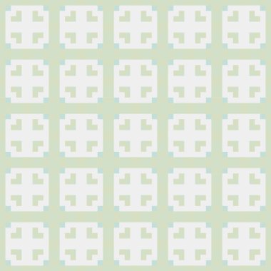 Soyut çapraz desenli üretken hesaplama sanatı çizimi