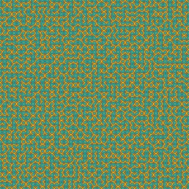 Soyut Geometrik Desen, üretken hesaplama sanatı çizimi