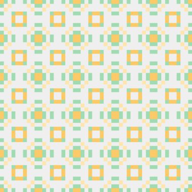 Soyut çapraz desenli üretken hesaplama sanatı çizimi