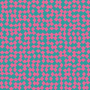 Soyut Geometrik Desen, üretken hesaplama sanatı çizimi