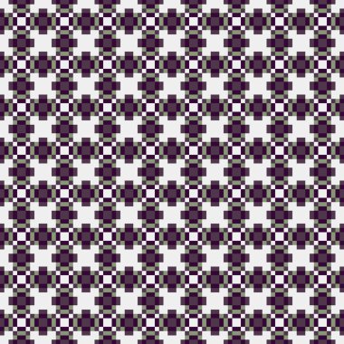 Soyut Çapraz Desen Sanatı Çizimi