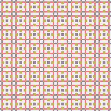 Soyut Geometrik Desen, üretken hesaplama sanatı çizimi 