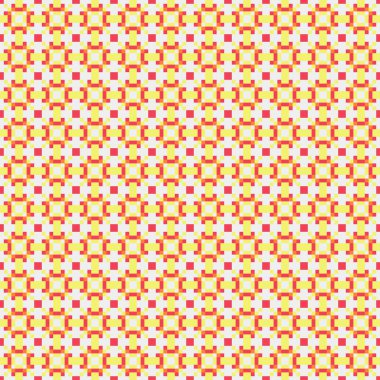 Soyut Çapraz Desen Sanatı Çizimi