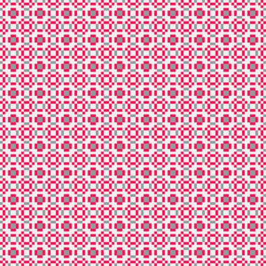 Soyut çapraz desenli üretken hesaplama sanatı çizimi