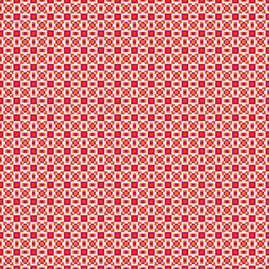 Soyut Geometrik Desen, üretken hesaplama sanatı çizimi 