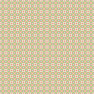 Soyut Geometrik Desen, üretken hesaplama sanatı çizimi 