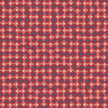 Soyut Geometrik Desen, üretken hesaplama sanatı çizimi