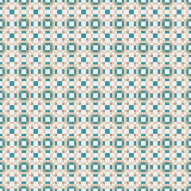 Soyut Geometrik Desen, üretken hesaplama sanatı çizimi 