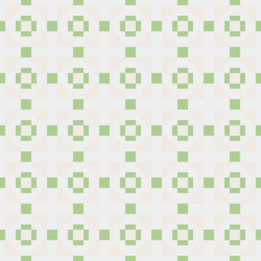 Soyut Geometrik Desen, üretken hesaplama sanatı çizimi 