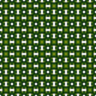 Soyut çapraz desenli üretken hesaplama sanatı çizimi