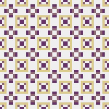 Soyut Geometrik Desen, üretken hesaplama sanatı çizimi 