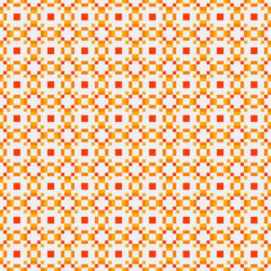 Soyut çapraz desenli üretken hesaplama sanatı çizimi