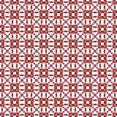 Soyut çapraz desenli üretken hesaplama sanatı çizimi