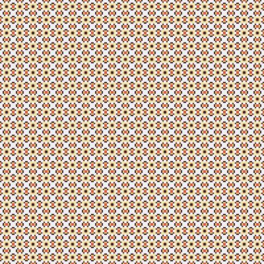 Soyut çapraz desenli üretken hesaplama sanatı çizimi