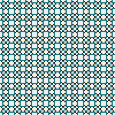 Soyut çapraz desenli üretken hesaplama sanatı çizimi