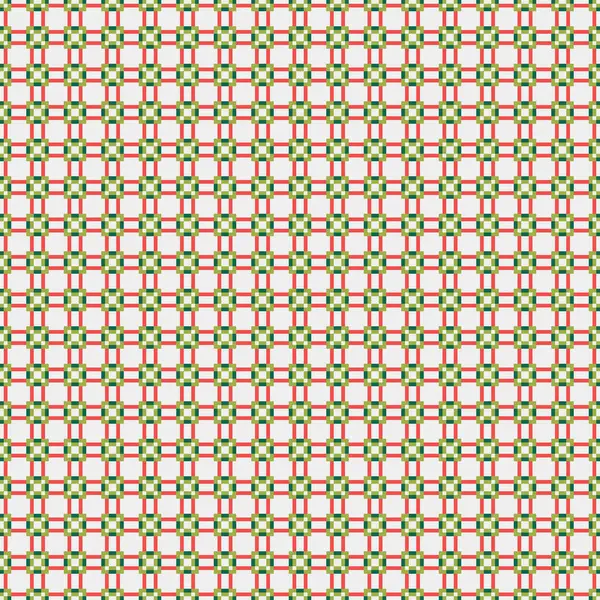 Abstraktes Geometrisches Muster Generative Computergestützte Illustration — Stockvektor