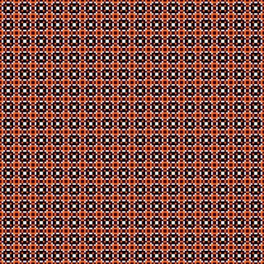 Soyut Geometrik Desen, üretken hesaplama sanatı çizimi 