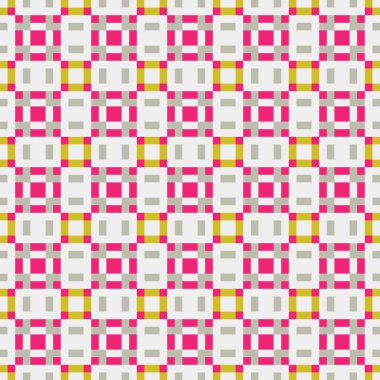 Soyut çapraz desenli üretken hesaplama sanatı çizimi