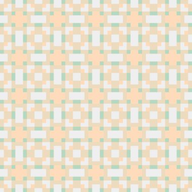 Soyut çapraz desenli üretken hesaplama sanatı çizimi