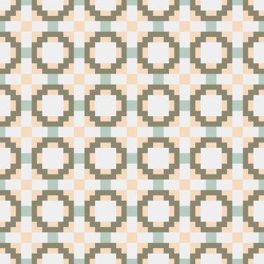 Soyut çapraz desenli üretken hesaplama sanatı çizimi