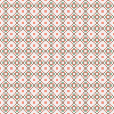 Soyut Geometrik Desen, üretken hesaplama sanatı çizimi 